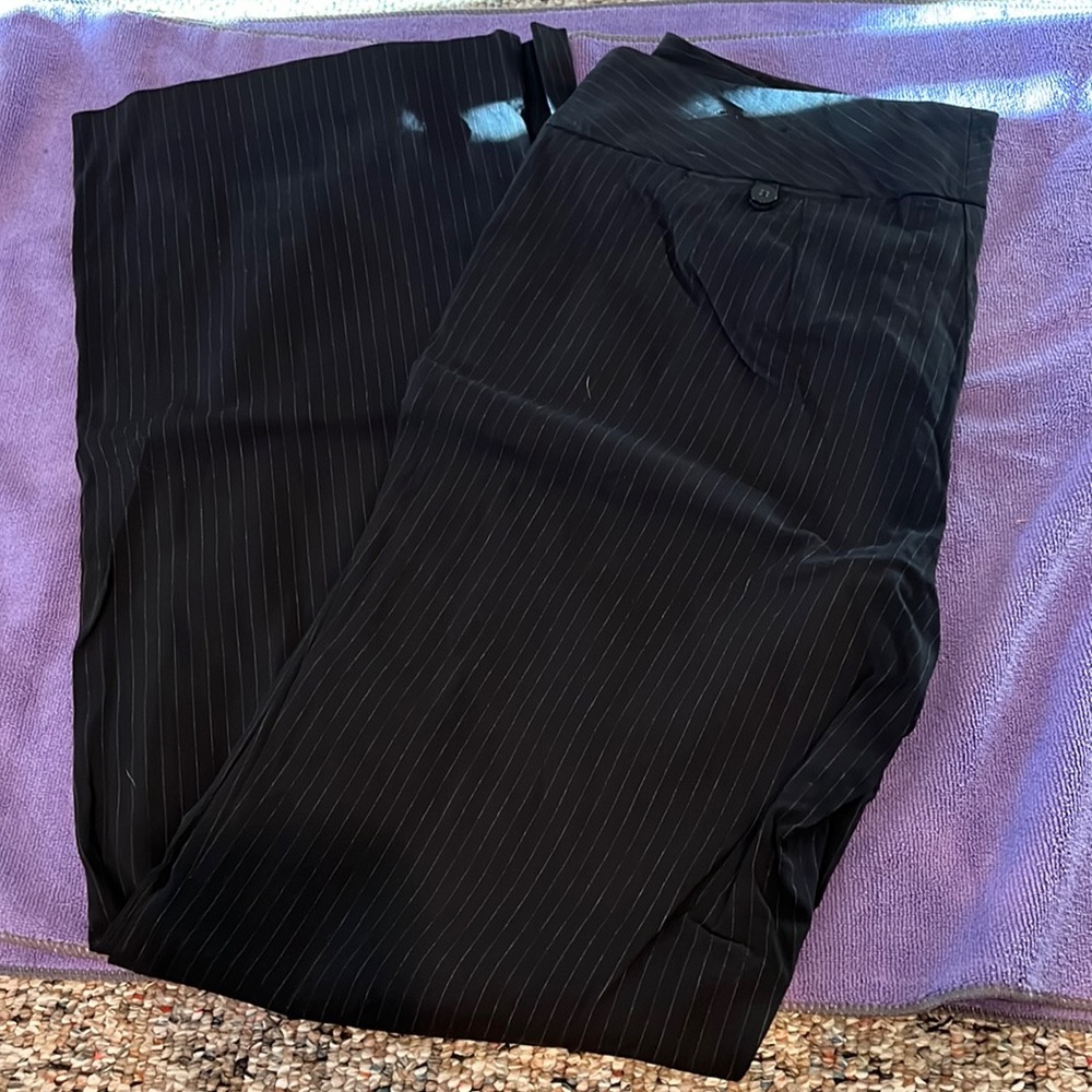 Lane Bryant pinstripe pant. Size 14 long.